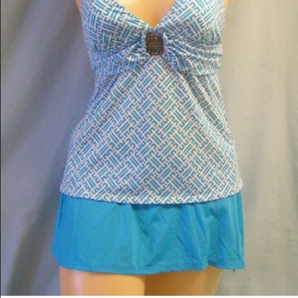 Jantzen tankini swimsuit skirt 6 - Picture 2 of 2